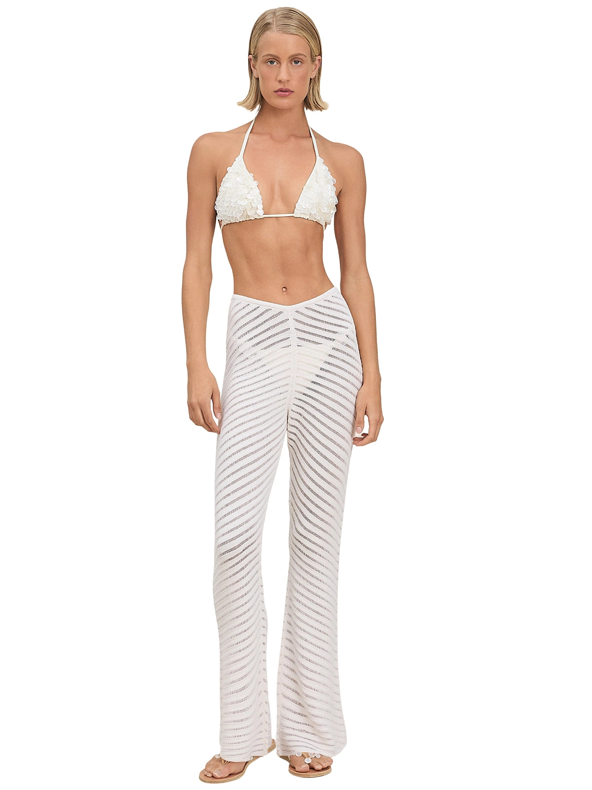 Devon Windsor: Camille Pant (RE25461P-IVORY)