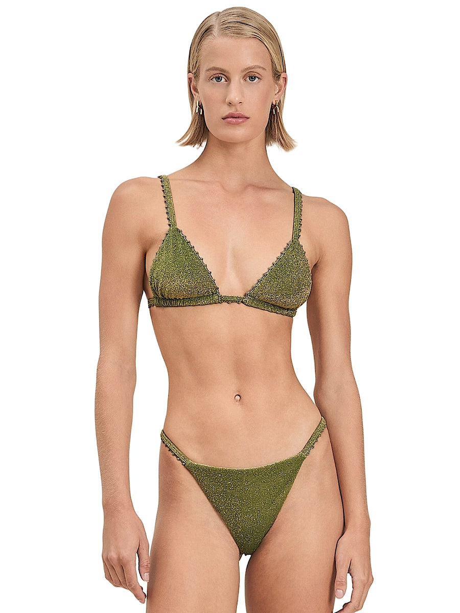Devon Windsor: Zuri-Zack Bikini (SP25-463T-OLIVE-SP25-463B-OLIVE Devon Windsor: Zuri-Zack Bikini (SP25-463T-OLIVE-SP25-463B-OLIVE