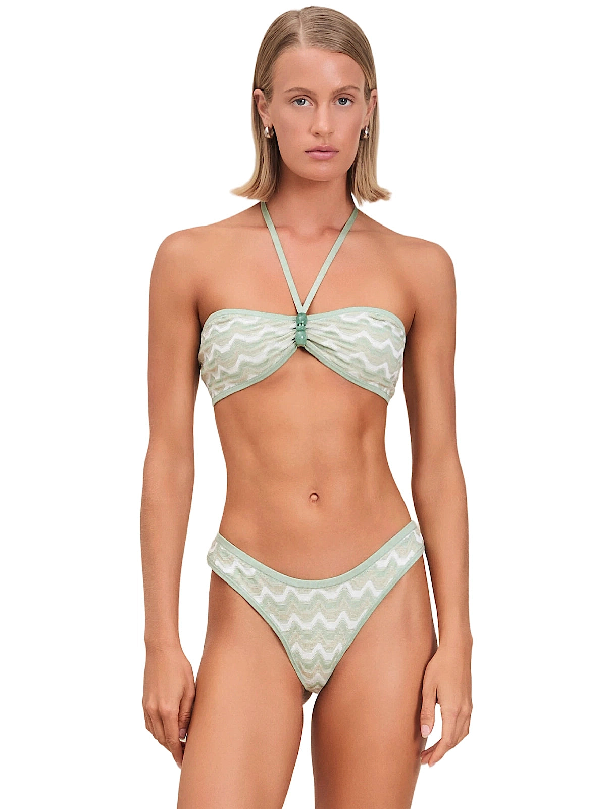 Devon Windsor: Portia-Paola Bikini (RE26606T-ALOE-RE26606B-ALOE)