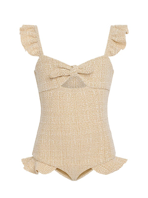 Devon Windsor Kids: Polly Full-Piece (SP26KG01F-GLDUN)