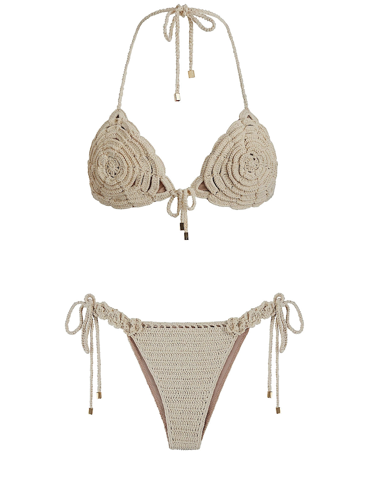 Acqua de Luxe: Love and Roses Bikini (LOVE-OFF-T-2118-LOVE-OFF-B-2121)