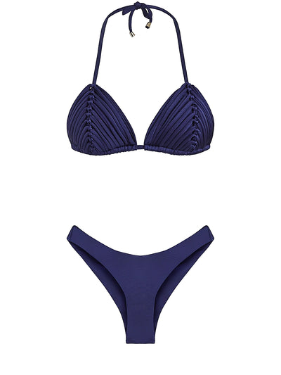 Acqua de Luxe: Mykonos Triangle Bikini (MYKO-DUSK-T-2223-MYKO-DUSK-B-2226)