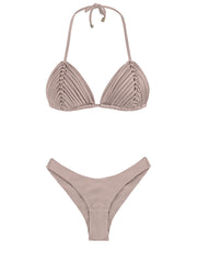 Acqua de Luxe: Mykonos Triangle Bikini (MYKO-CREA-T-1168-MYKO-CREA-B-1180)