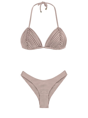 Acqua de Luxe: Mykonos Triangle Bikini (MYKO-CREA-T-1168-MYKO-CREA-B-1180)