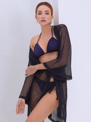 Acqua de Luxe: Buzios Belted Kimono (BUZI-DUSK-OS-KIM-2205)
