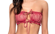 Remi Ruched Bandeau-Tie