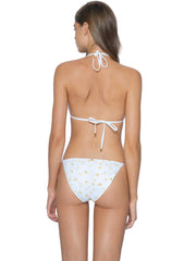 PQ Swim: Embroidered Tri-Embroidered Tie Bikini (CEL-130R-CEL-213)
