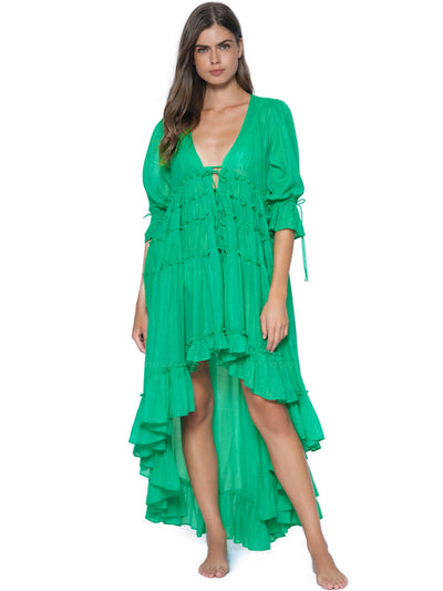 PQ Swim: Kinsley Ruffle Tunic (EMB-1216T)