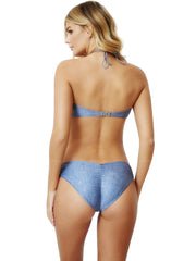 PQ Swim: Rosie Ring Bandeau-Basic Ruched Bikini (INS-773B-INS-211)