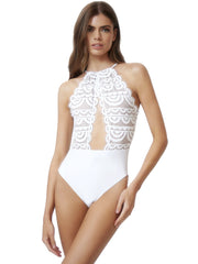 PQ Swim: Keyhole Lace One Piece (WAT-595P)