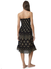PQ Swim: Evie Smocked Cover Up (MID-1169S)