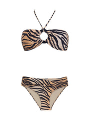 PQ Swim: Rosie Ring Bandeau-Maya Modest Bikini (CLE-773B-CLE-670M)