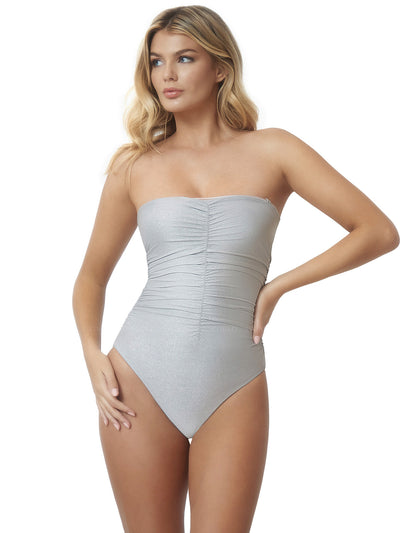 PQ Swim: Ruched One Piece (SIL-575P)