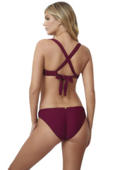 PQ Swim: Perla Halter-Basic Ruched Bikini (SAA-033T-SAA-211)