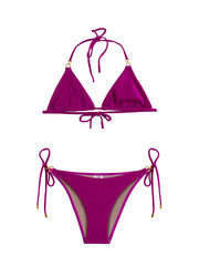 PQ Swim: Josh Tri-Josh Tie Bikini (ARI-775R-ARI-672)