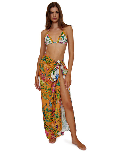 PQ Swim: Long Sarong (WLB-1068S)
