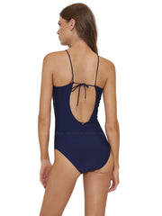 PQ Swim: Keyhole Braided One Piece (NAT-5010P)