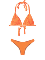 PQ Swim: Isla Tri-Basic Ruched Bikini (ORC-111R-ORC-211)