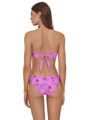 PQ Swim: Ruffle Bandeau-Basic Ruched Bikini (GDN-787B-GDN-211)