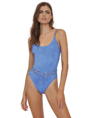 PQ Swim: Link Belted One Piece (INS-5000P)