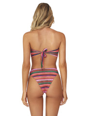 PQ Swim: Detail Bandeau-Detail Fanned Bikini (JES-030B-JES-683F)