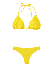 PQ Swim: Ruched Tri-Basic Ruched Bikini (SUN-766R-SUN-211)