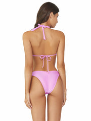 PQ Swim: Lace Halter-Lace Fanned Bikini (IRI-152H-IRI-251)