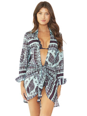 PQ Swim: Millie Tie Cover Up (VIA-970T)