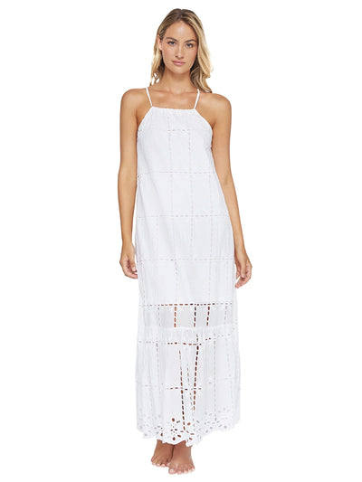 PQ Swim: Eyelet Long Dress (WAT-1307D)