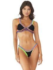 PQ Swim: Crochet Bikini (BLK-332H-BLK-262T)