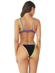 PQ Swim: Crochet Bikini (BLK-332H-BLK-262T)