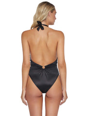 PQ Swim: Plunge Detail One Piece (NIF-5013P)