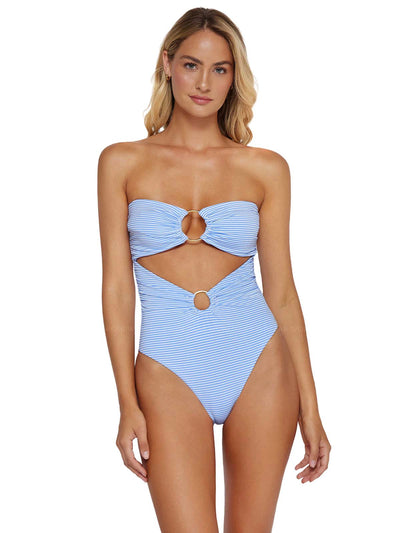 PQ Swim: Strapless Ring One Piece (SAL-5021P)