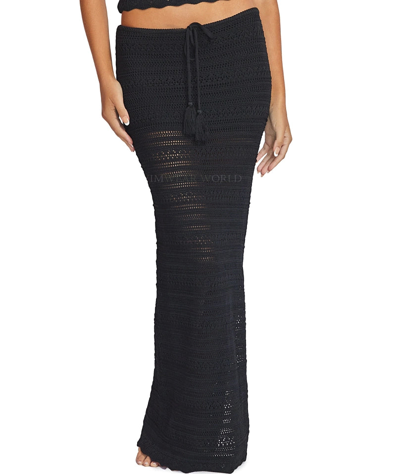 Crochet-Crochet Long Skirt
