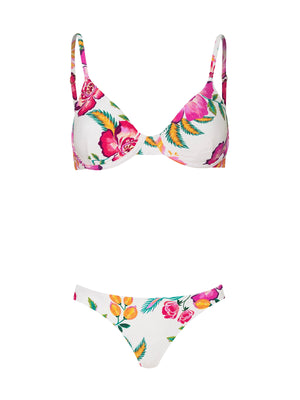 PQ Swim: Cali Underwire-Basic Ruched Bikini (MIT-1514H-MIT-211)