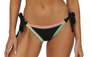 Crochet Trim-Crochet Trim Tie Bikini