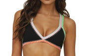 Crochet Trim-Crochet Trim Tie Bikini