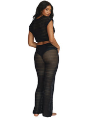 PQ Swim: Boho Pant (BLK-1230P)