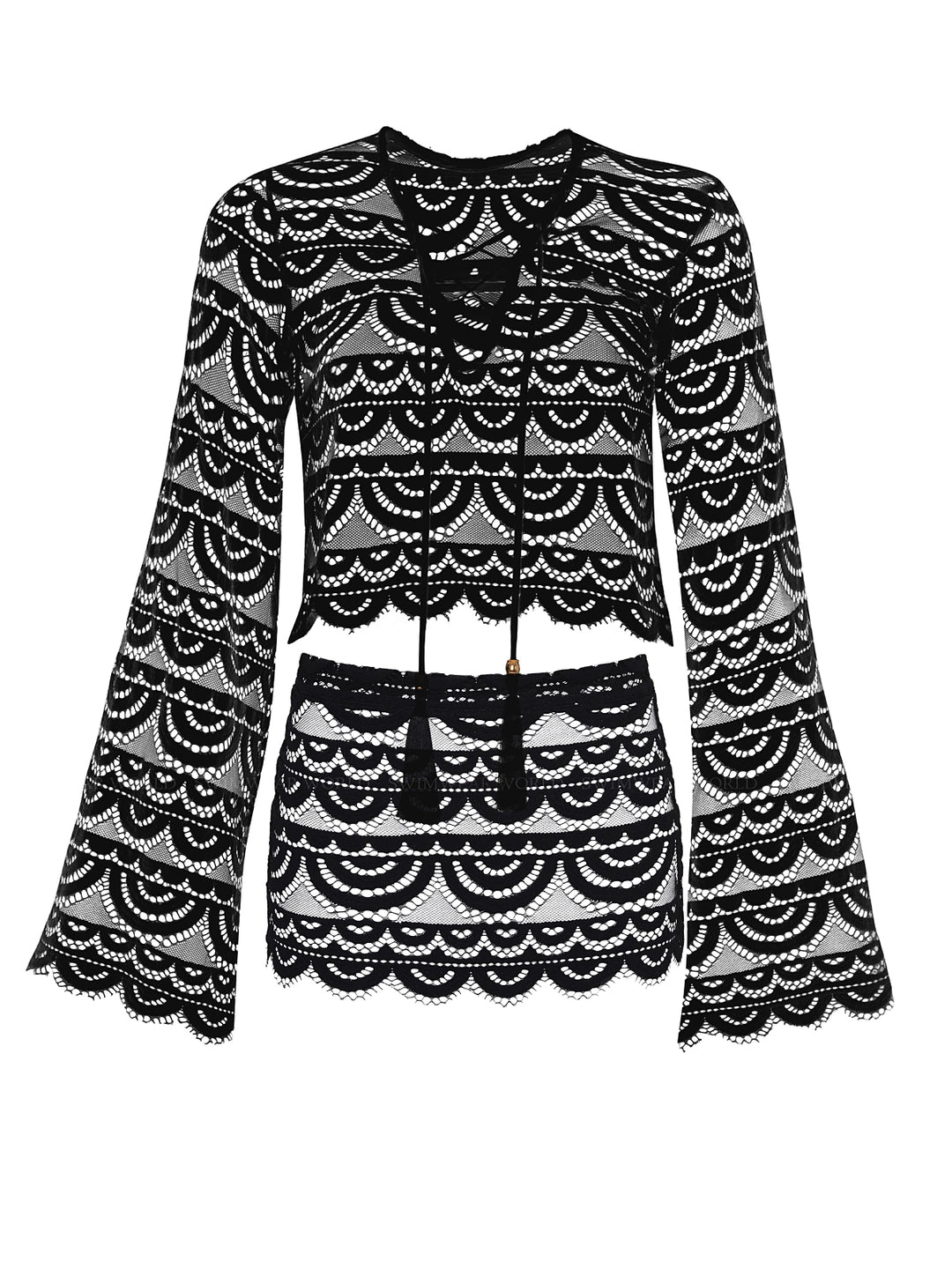 【Raucohouse】Deira skirt pants set Darby Licorice Midi Skirt – chaser