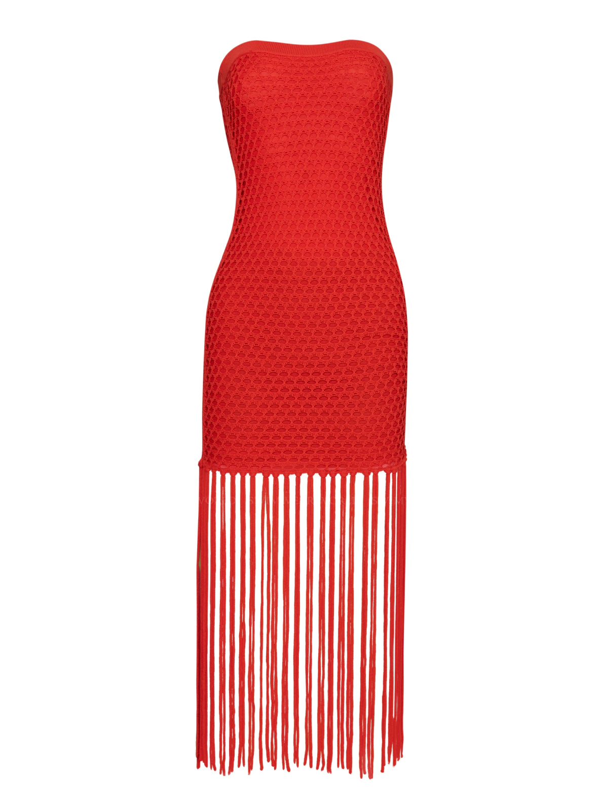 PQ Swim: Vanessa Strapless Fringe Dress (PAN-1289D)