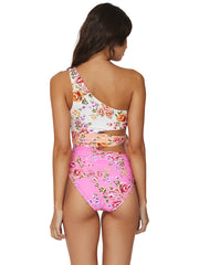 PQ Swim: One-Shoulder Cutout One-Piece (BAI-582P)
