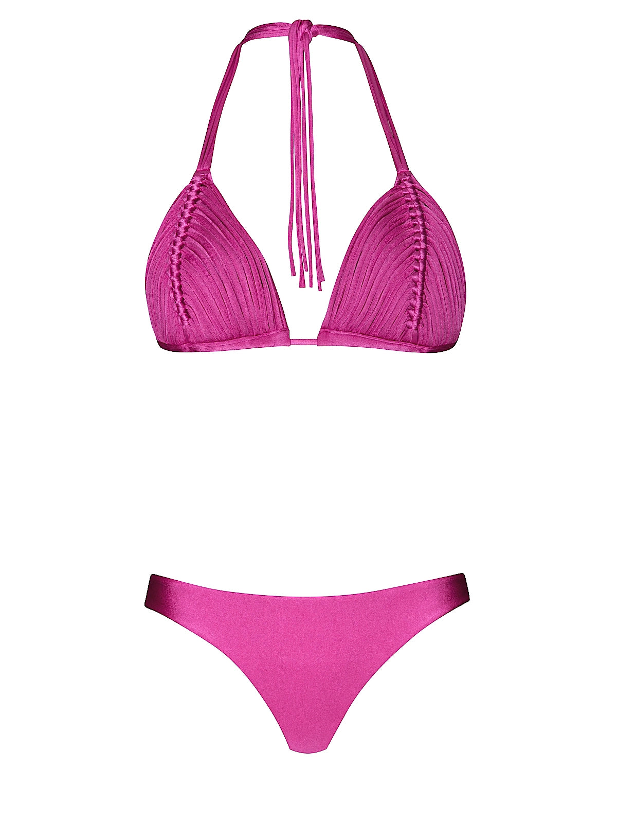 PQ Swim: Isla Triangle-Basic Ruched Bikini
