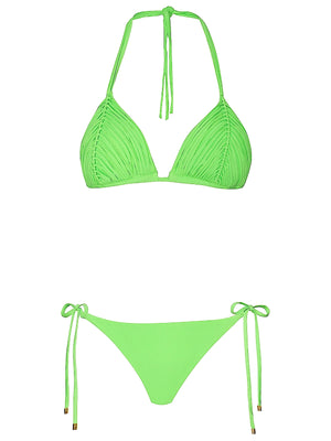 PQ Swim: Isla Triangle-Tie Side Bikini (KEL-111R-KEL-213)