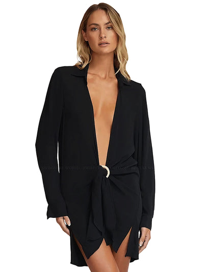 PQ Swim: Millie Tie Cover-Up (MID-970T)