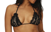 Lace Tri-Lace Tie Bikini