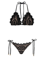 PQ Swim: Lace Tri-Lace Tie Bikini (MID-191R-MID-279)