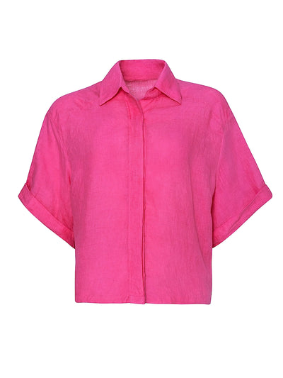 PQ Swim: Linen Top (HPK-1272T)