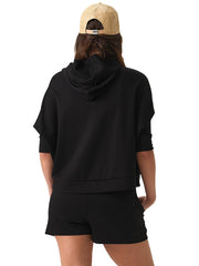 PQ Swim: Travel Hoodie-Vacay Short (BLK-1413T-BLK-1416S)