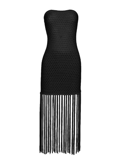 PQ Swim: Vanessa Fringe Dress (MID-1289D)