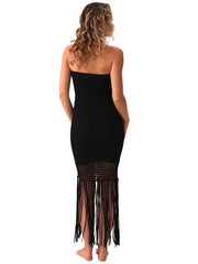 PQ Swim: Vanessa Fringe Dress (MID-1289D)